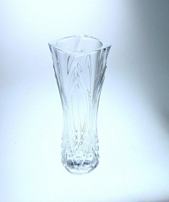 Vintage Cristal d’Arques 24% Lead Crystal Bud Vase, 17cm Single Stem