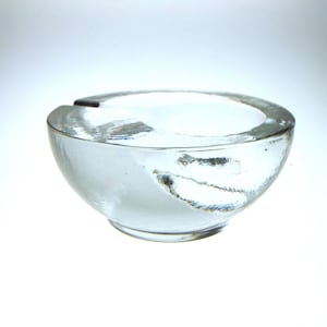 ミッドセンチュリー モダン 大型 ガラスボウル 放射状 大皿 スペイン製