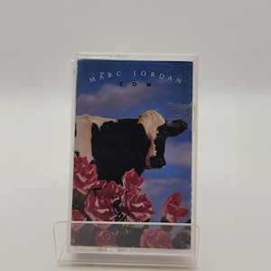 Music Cassette Marc Jordan Cow Vintage Cassette Tape 1990. Great Condition!