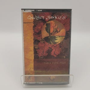 Casete musical - Cowboy Junkies - Black Eyed Man - Cinta de casete vintage. ¡Excelente estado!
