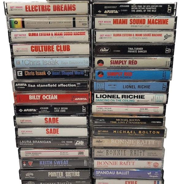 Music Cassette Tapes