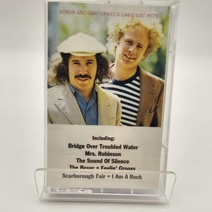 Music Cassette Simon and Garfunkel&#39;s Greatest Hits - Vintage Cassette Tape 1972. Great Condition!