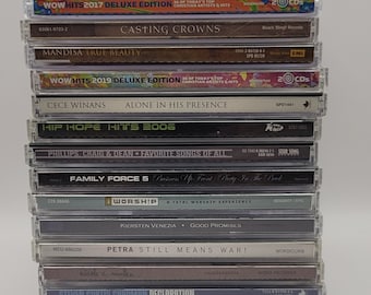 Music CD, Compact Disc Christian Artists