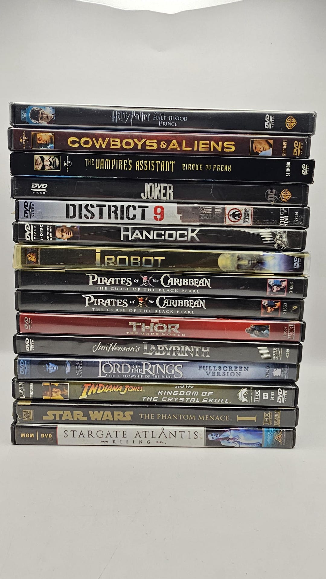 Movie Dvds - Various Titles - Science-fiction/fantasy Movies! Order 35. ...