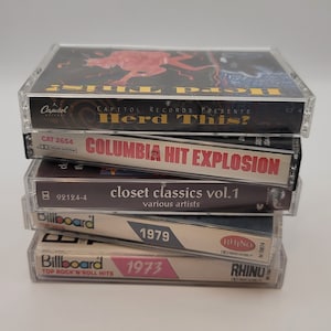 Cassettes musicales *vintage*
