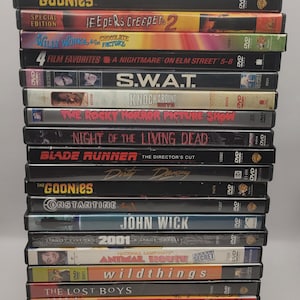 Movie DVDs Various Titles and Genres to Choose From. Classics!