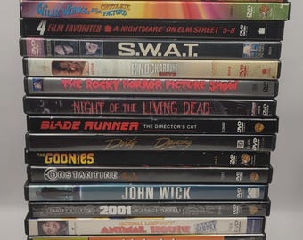 Movie DVDs Various Titles and Genres to Choose From. Classics!