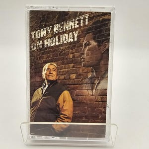 Music Cassette Tony Bennett - On Holiday, A Tribute to Billie Holiday - Vintage Cassette Tape 1997. Great Condition!