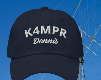 Customized Amateur Radio Hat for the Ultimate Ham Enthusiast-Unique Personalized Hat for Your Ham Radio Adventures-Stylish and Signal Ready