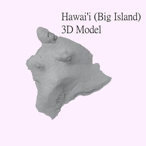 Hawai'i (Isla Grande) - Impresora 3D y archivo STL CNC