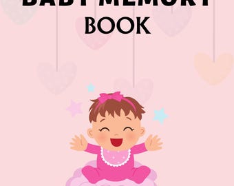 Baby memory book keepsake new parents baby milestones lifelong memories baby shower gift idea journal first year tracker scrapbook new mum