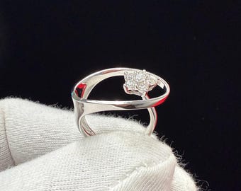 0.37 CTW Round Diamond Wedding Band for Women – Anniversary Stackable Ring