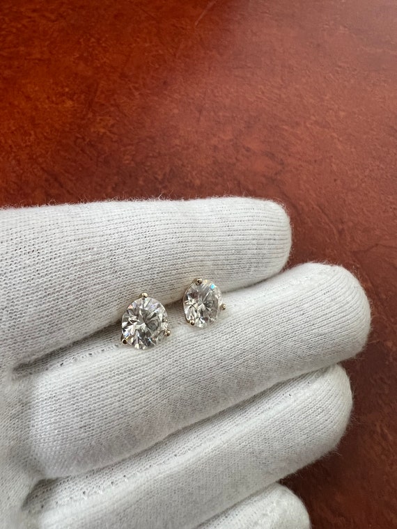 Anillo Adelyn 14k Moissanita 1.0ct Con Certificado GRA - Foto 3