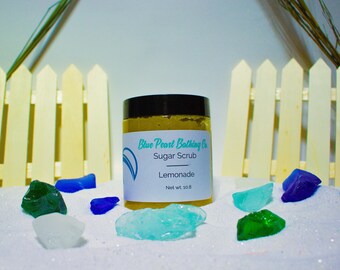 Lemonade | Sugar Scrub | Homemade | 10.8 oz