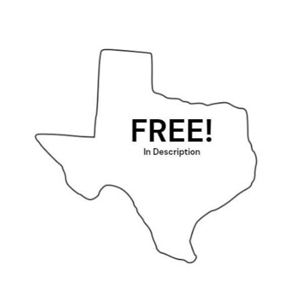 Texas Outline SVG