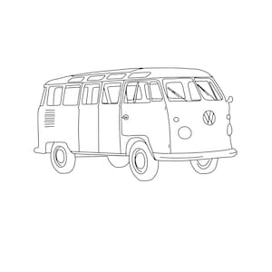 Kombi Van SVG