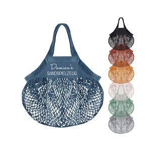 Personalized Sand Toy Bag for Sand Toys Toy Bag Beach Bag Mesh Bag Sandpit Mesh Bag