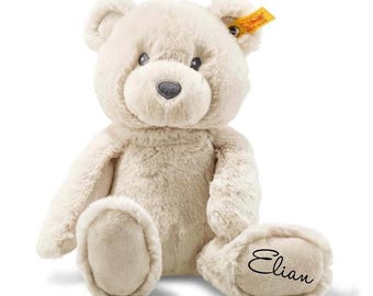 Steiff 'Dors Bien' - Ourson En Peluche Doux Et Sûr Pour Bébé Rose - EAN