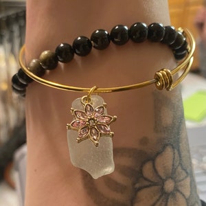 Bracelet en acier inoxydable plaqué or 18 carats