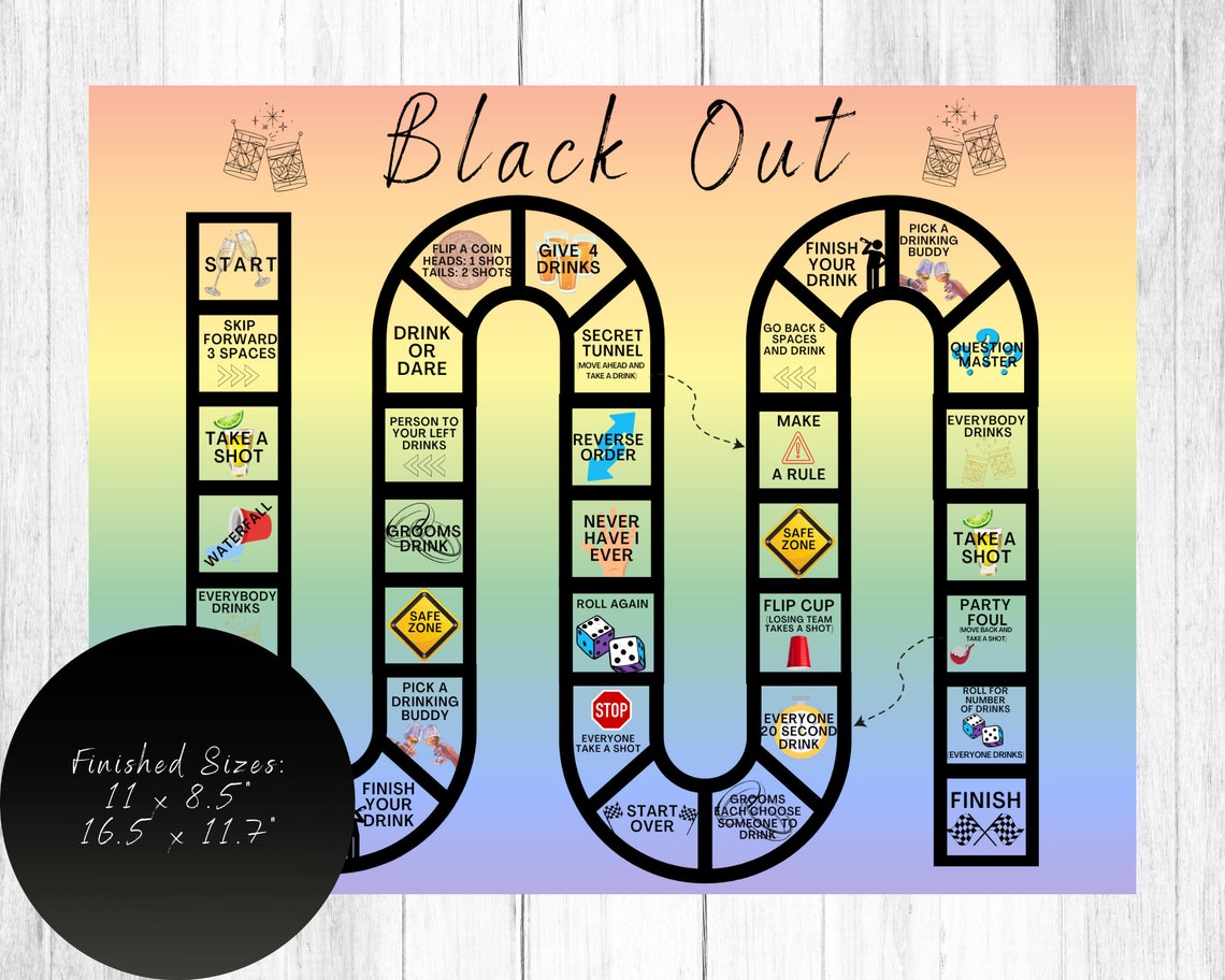 Queer Math Games Gay Bachelor Party Games, Two Grooms, Rainbow Design (digital Download ...