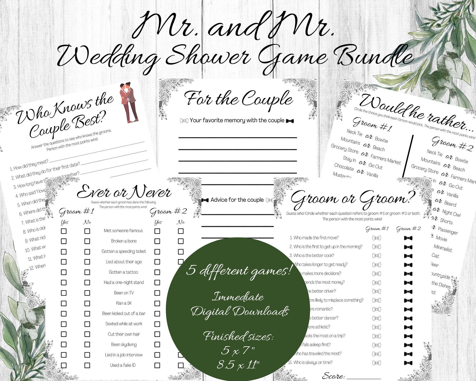 Gay Wedding Shower Games, Flower Design, Gay Bachelor Party Games, Who ...