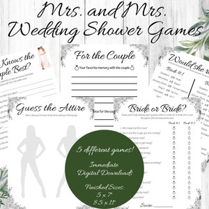 Bridal Shower Guess Who Lesbian - Etsy