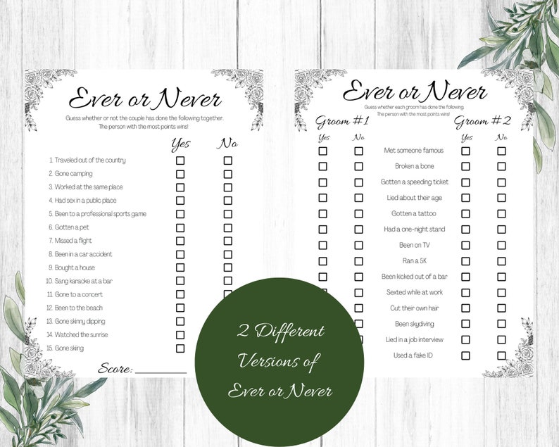 Gay Wedding Shower Games, Gay Bachelor Party Games, Who Knows the ...