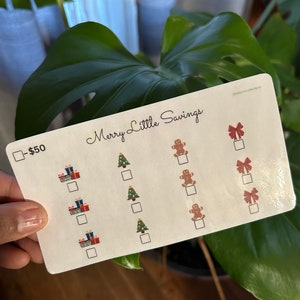 Christmas Savings Challenge