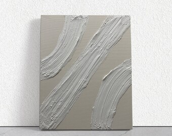 Abstract Textured Minimalist Canvas Art, Custom Art, Home Decor, Minimalist home, Wall Art,  Contemporary Spaces, Plaster art, Modern