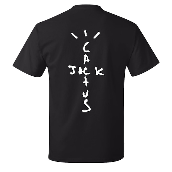 Travis Scott Cactus Jack Black T-Shirt