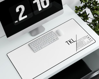 Tappetino da scrivania dal design minimalista / Dimensioni grandi / Design multipli / Design meccanico della tastiera / Thock Life