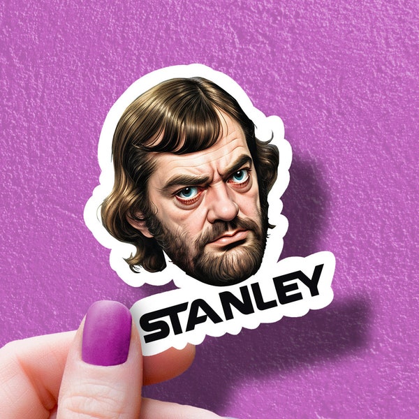 Stanley Kubrick Sticker | Movie Director Decal | Film Lover Gift | Laptop Sticker | Film Buff Gift | Unique Sticker | Stanley Cup Sticker