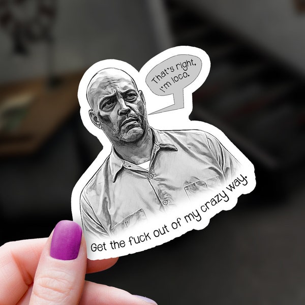 Vince Vaughn Brawl in Cell Block 99 Vinyl Sticker! Our Vince Vaughn Brawl in Cell Block 99 Decals Ship for Free with Tracking!