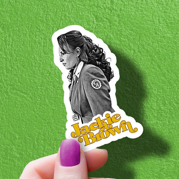 Quentin Tarantino Jackie Brown Sticker Ships Free