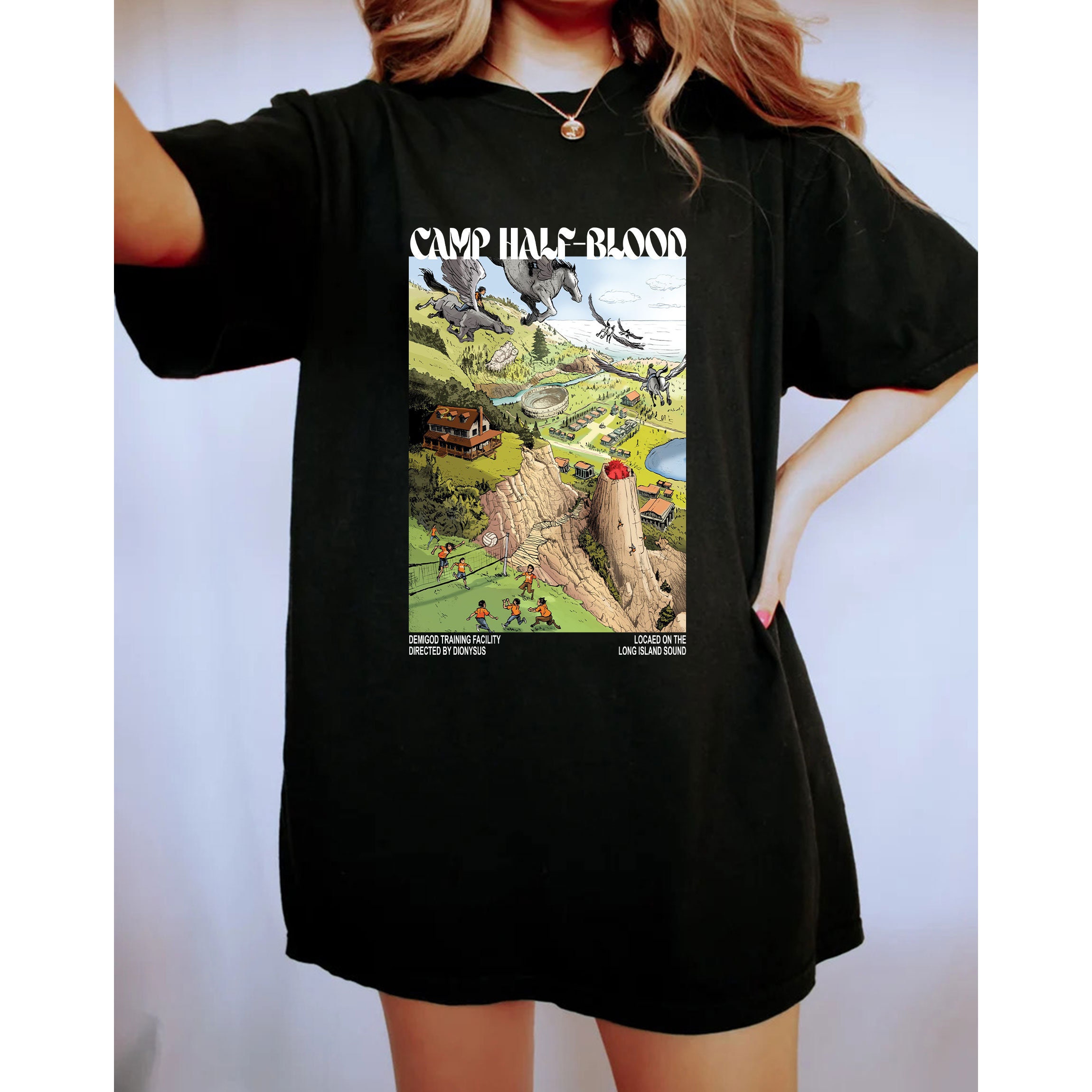 Camp Halfblood Tshirt Camp Half-blood Tshirt Trendy T-shirt - Etsy