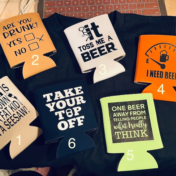 Shop Custom Beer Koozies Etsy