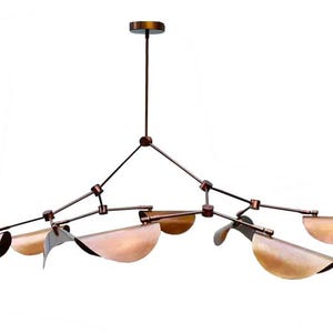 手作り真鍮スプートニクシャンデリア：ミッドセンチュリーモダン8