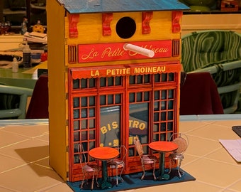 French Restaurant Birdhouse