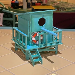 Lifeguard Birdhouse Plans