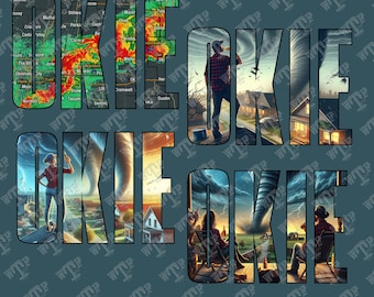 OKIE Tornado PNG bundle