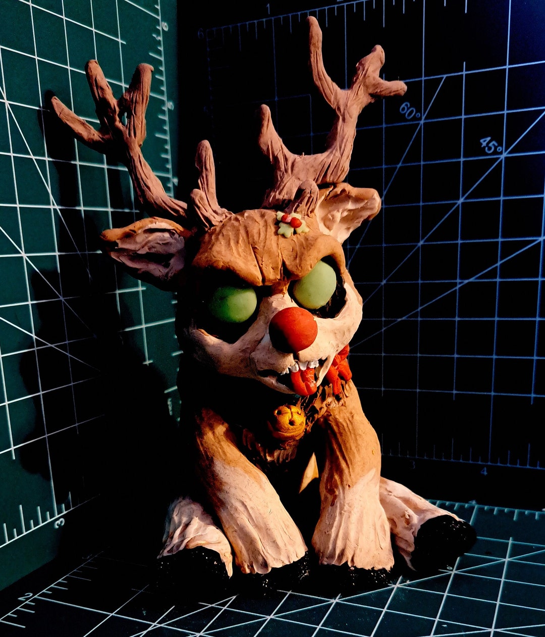 Rudolph the Dead Nose Reindeer - Etsy