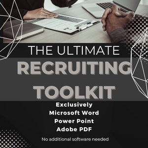 The Ultimate Recruiting Toolkit for small businesses and independent recruiters