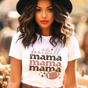 Football Mama Shirt | Game Day Shirt Football Season | Sport Mom Tee | T shirt for football moms| Fall Tshirt for game days| Gift For mother
