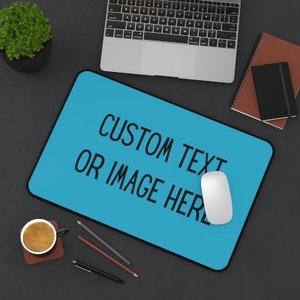 Custom Desk Mat, Personalized Mousepad, Custom Mouse Pad, Custom gift for the office, personalized gift for home office, desk accessories