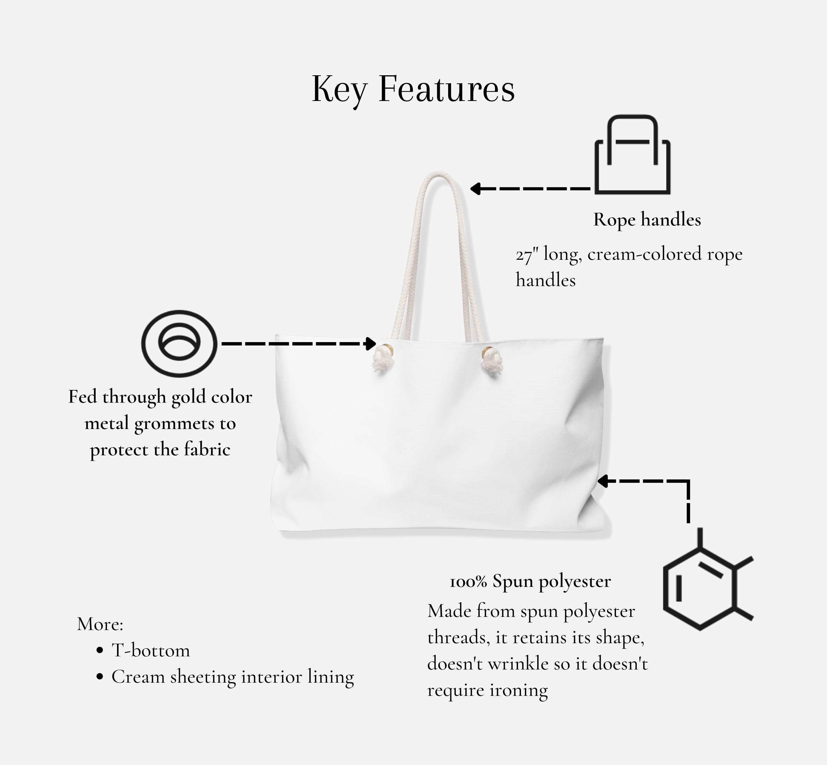 Hope Cute Bag for Chemo Bag for Radiation Therapy Travel Tote for