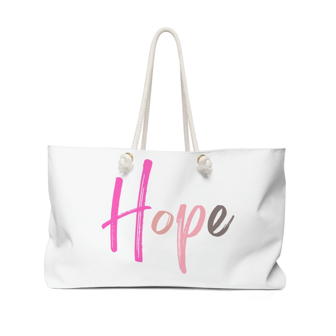 Hope Cute Bag for Chemo Bag for Radiation Therapy Travel Tote for