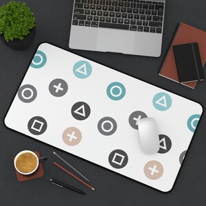 Retro Video Game Desk Mat, video game gaming keyboard, gamer gift, boyfriend gift, gift for gamer, keyboard mousepad, mouse pad for gamer