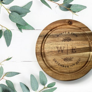 Wedding Gift Couple Unique, Charcuterie Board Personalized, Custom charcuterie board, wedding gift, personalized cutting board wedding gift