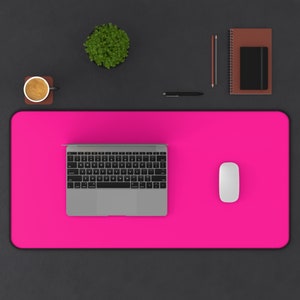 Barbiecore Hot Pink Desk Mat