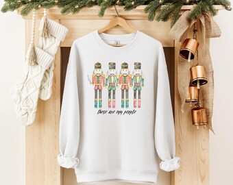 Nutcracker Holiday Sweatshirt, Unisex Cotton Blend